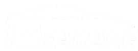 Kegarage logo blanco